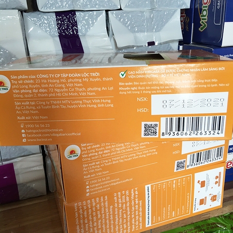 Gạo Mầm Vibigaba Nghệ Hạt Ngọc Trời Gói 1Kg - Gạo Cho Người Viêm Loét Dạ Dày, Tá Tràng, Viêm Gan, Tiểu Đường