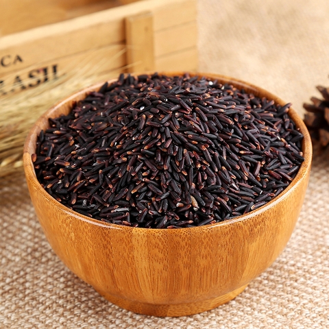 Gạo Lứt Tím Than Ông Thọ 1Kg -[Đặc sản Sóc Trăng]