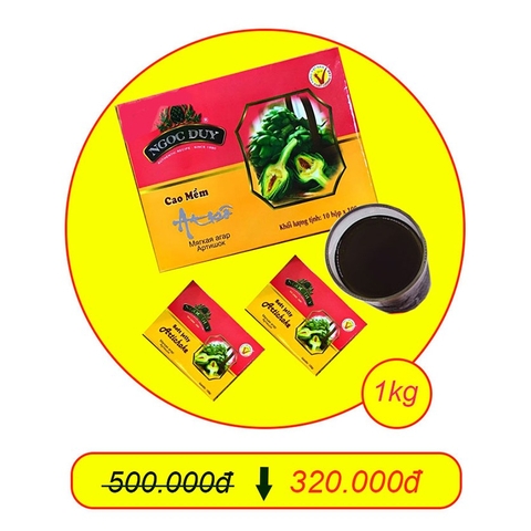 Cao mềm atiso giải độc gan loại đặc biệt 1kg-Trà Ngọc Duy