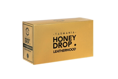 Kẹo Sả Nhân Mật Ong Honey Drop Leatherwood Vàng Kim lốc 10 hộp