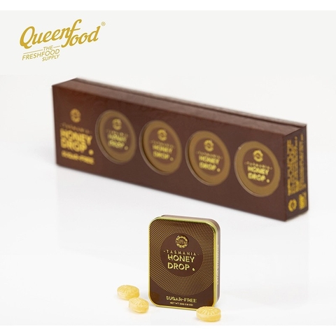 Kẹo sả mật ong Manuka kiêng đường HONEY DROP Tasmania hộp 10 viên