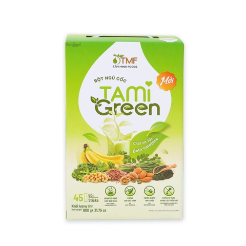 Bột ngũ cốc Tami Green giàu chất xơ – Tâm Minh Foods