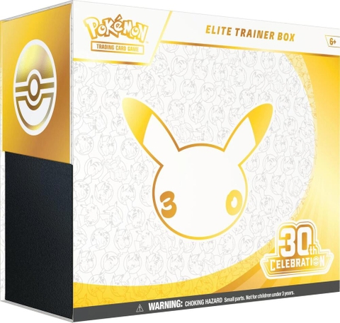 Hộp Thẻ Bài Pokemon 30th Celebration Elite Trainer Box