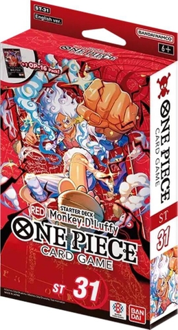 Hộp Thẻ Bài One Piece Starter Deck RED Monkey.D.Luffy ST-31