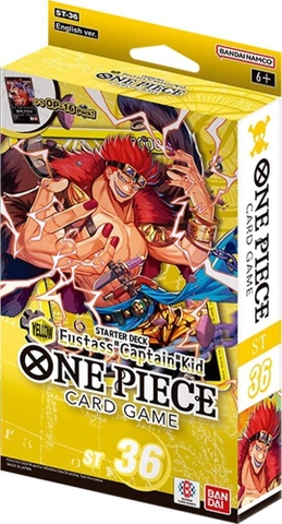 Hộp Thẻ Bài One Piece Starter Deck YELLOW Eustass Captain Kid ST-36