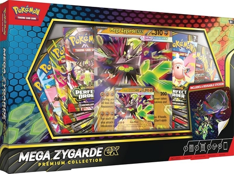 Hộp Thẻ Bài Pokemon Mega Zygarde ex Premium Collection