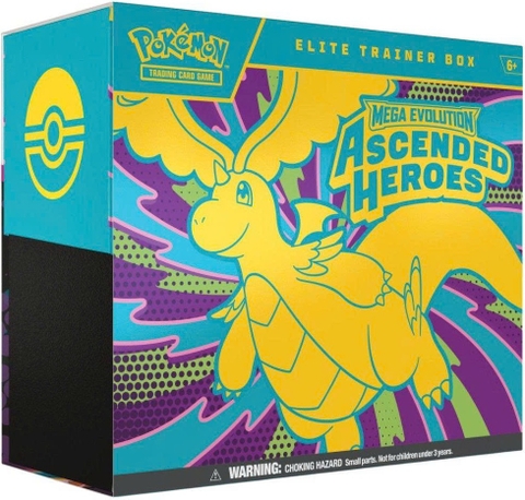 Hộp Thẻ Bài Pokemon Ascended Heroes Elite Trainer Box