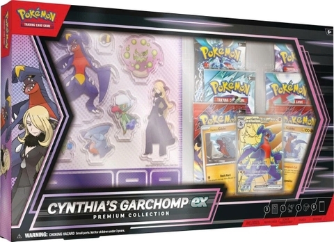 Hộp Thẻ Bài Pokemon Cynthia’s Garchomp ex Premium Collection
