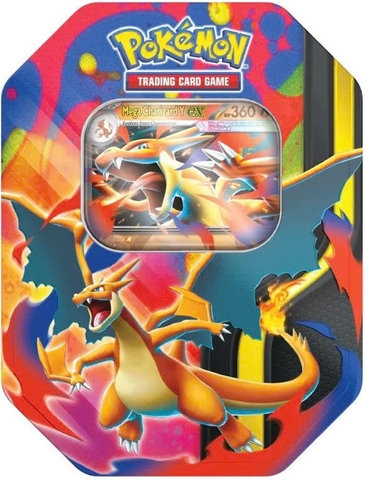Hộp Thẻ Bài Pokemon Mega Charizard Y ex Tin