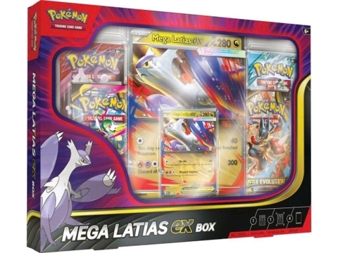 Hộp Thẻ Bài Pokemon Mega Latias ex Box