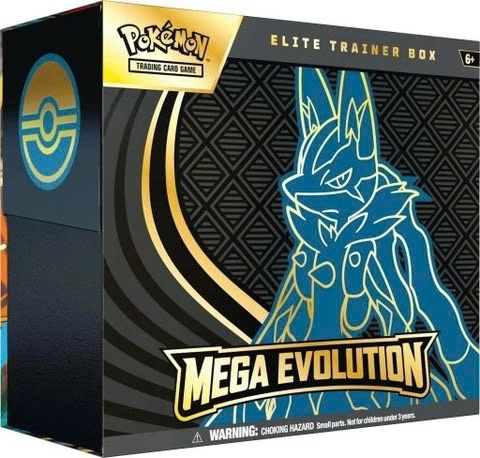 Hộp Thẻ Bài Pokemon Mega Lucario Elite Trainer Box