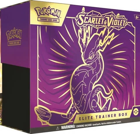 Hộp Thẻ Bài Pokemon Miraidon Elite Trainer Box