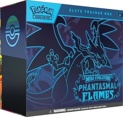 Hộp Thẻ Bài Pokemon Phantasmal Flames Elite Trainer Box