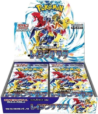 Hộp Thẻ Bài Pokemon SV3A Raging Surf Booster Box JP