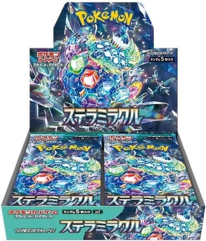 Hộp Thẻ Bài Pokemon SV7 Stellar Miracle Booster Box JP