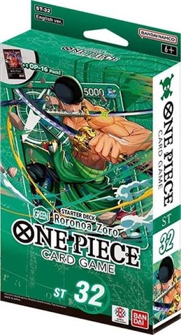 Hộp Thẻ Bài One Piece Starter Deck GREEN Roronoa Zoro ST-32
