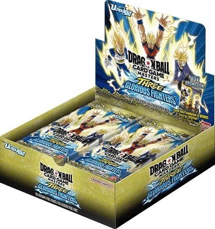 Hộp Thẻ Bài Dragon Ball BT30 Three Glorious Fighters Booster Box