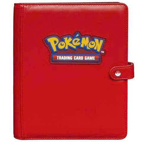 Album Sưu Tập Ultra Pro Pokemon 4-Pocket Snap Binder Red