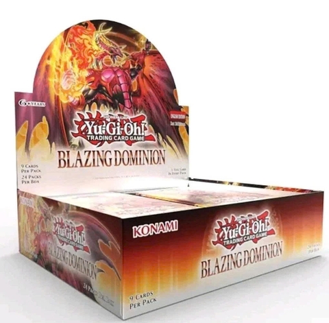 Hộp Thẻ Bài Yugioh Blazing Dominion Booster Box