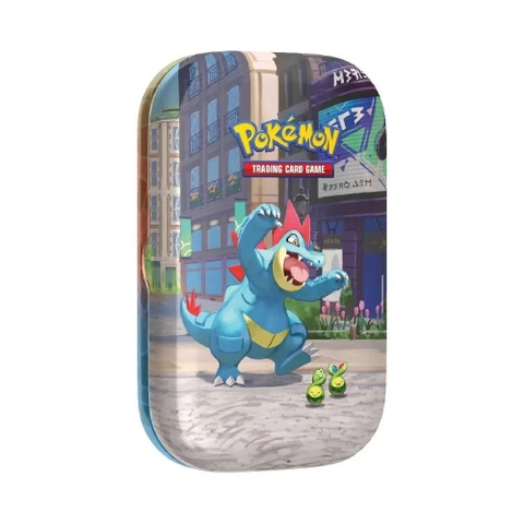 Hộp Thẻ Bài Pokemon Lumiose City Mini Tin Feraligatr
