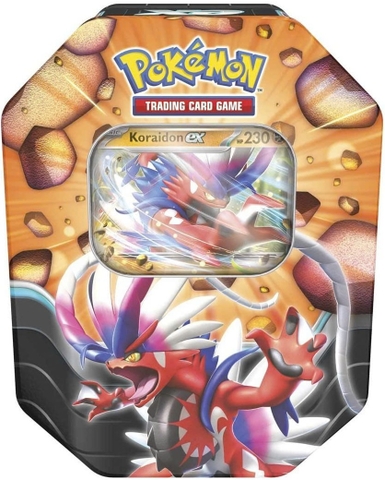 Hộp Thẻ Bài Pokemon Slashing Legends Tin Koraidon Ex