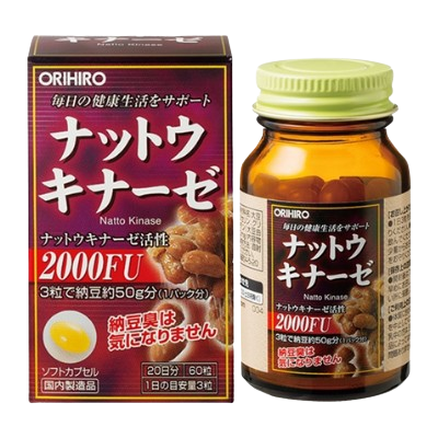 Viên uống ngừa đột quỵ Nattokinase 2000FU