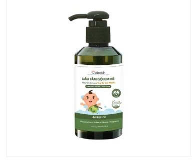 Dầu tắm gội em bé Coboté 170ml (Nourish & Care Top To Toe Wash)