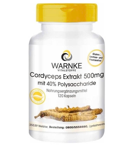 Viên Uống Đông Trùng Hạ Thảo Warnke Cordyceps Extrakt