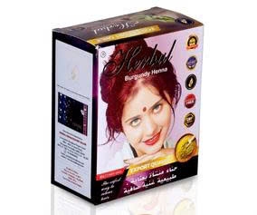 Bột nhuộm tóc thảo dược Herbul Henna đỏ rượu vang ( Burgundy)