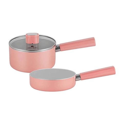 Bộ nồi chảo chống dính Ceramic Elmich Baby