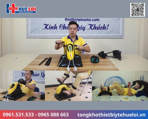 Máy tập tứ chi phục hồi chức năng tay chân có kháng trở | Huê Lợi