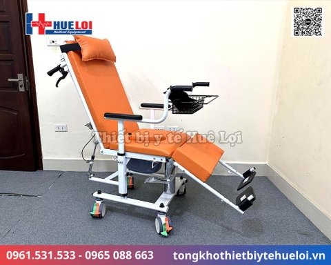 Xe lăn ngả nằm đa chức năng | Ngả phẳng 180 độ như giường