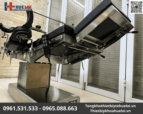 Bàn Mổ Bằng Điện Đa Năng Cao Cấp – Thép 304 Kháng Nước – Huê Lợi