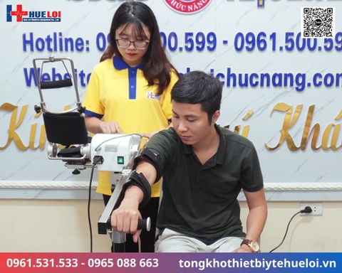 Máy CPM tập phục hồi chức năng khớp vai và khớp khuỷu