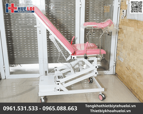 Bàn Khám Sản Khoa Điều Khiển Điện Giá Rẻ – Thiết Kế Tối Ưu Cho Phòng Khám – Huê Lợi
