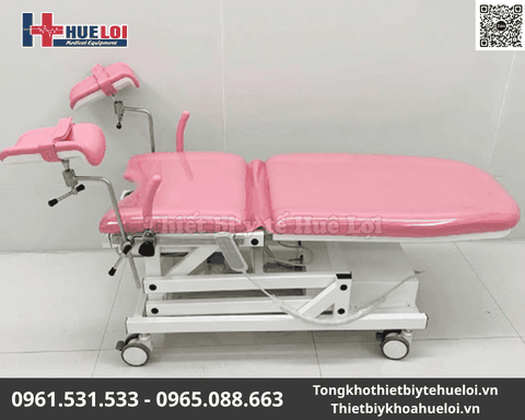 Bàn Khám Sản Khoa Điều Khiển Điện Giá Rẻ – Thiết Kế Tối Ưu Cho Phòng Khám – Huê Lợi