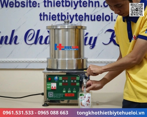 Máy sắc thuốc tự động 1 nồi thép 304 siêu bền | Huê Lợi