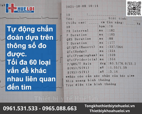 Máy điện tim 6 kênh Contec-600G | Màn hình cảm ứng