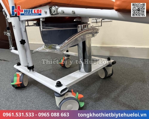 Xe lăn ngả nằm đa chức năng | Ngả phẳng 180 độ như giường