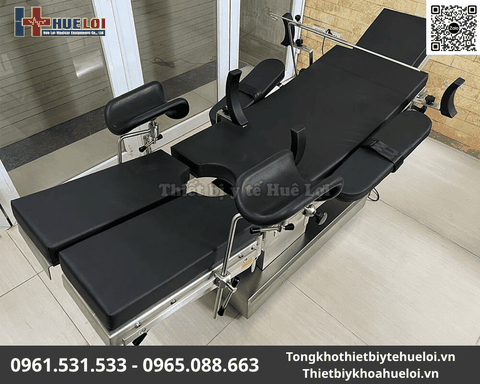 Bàn Mổ Bằng Điện Đa Năng Cao Cấp – Thép 304 Kháng Nước – Huê Lợi