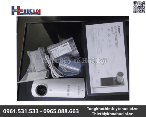 Máy đo chức năng hô hấp Contec SP80B | Giải pháp đo thông khí phổi di động