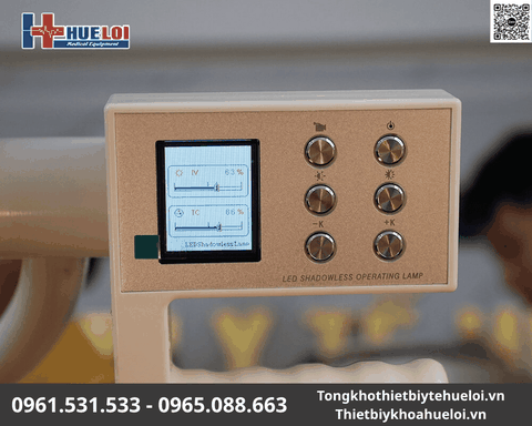 Đèn LED Phẫu Thuật Treo Trần 2 Nhánh (Model 750/550)– Công Nghệ Ánh Sáng Lạnh Không Bóng