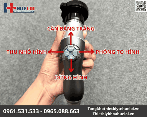 Máy Nội Soi Tai Mũi Họng Xách Tay Full HD | Huê Lợi