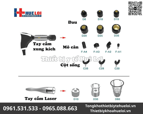 Máy xung kích kết hợp laser cường độ cao