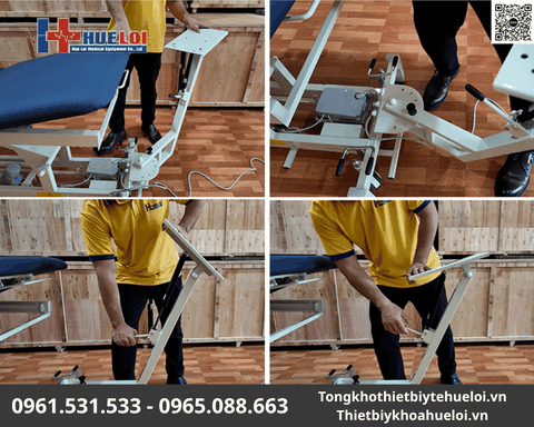 Giường Kéo Giãn Cột Sống Cổ Và Lưng Bằng Điện | Huê Lợi