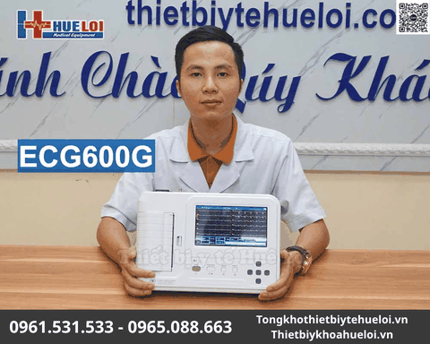 Máy điện tim 6 kênh Contec-600G | Màn hình cảm ứng