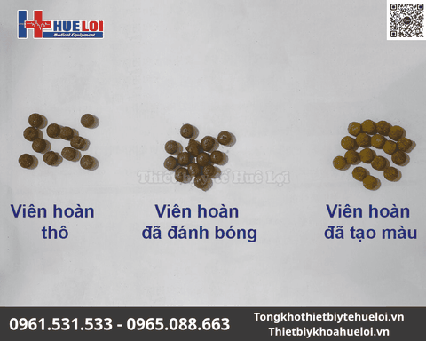 Máy Bao Viên Và Đánh Bóng Thuốc Đông Y
