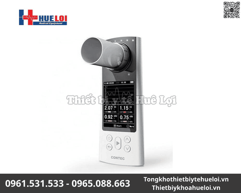 Máy đo chức năng hô hấp Contec SP80B | Giải pháp đo thông khí phổi di động