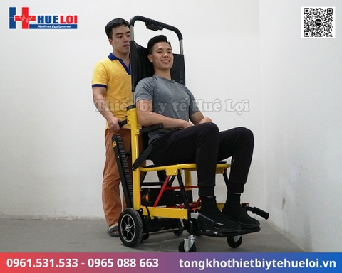 Xe lăn có chức năng leo cầu thang bằng điện | Tải trọng 150kg