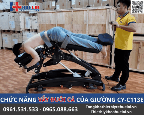 Giường Nắn Chỉnh Cột Sống Chiropractic Cao Cấp